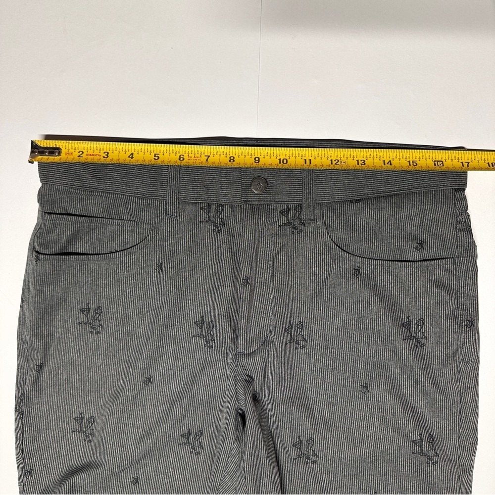 Men’s Cocktail Print Striped Penguin Shorts Size 32 Casual Summer Party Cruise - Picture 8 of 13